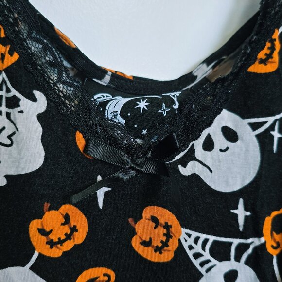 Killstar Haunted Pumpkin Cropped Cami - Picture 4 of 5
